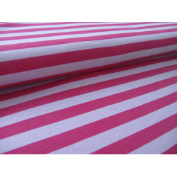 Jersey Ringel 1,5cm rosa pink